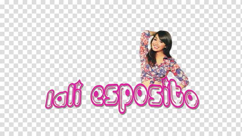 Lali Esposito Texto transparent background PNG clipart