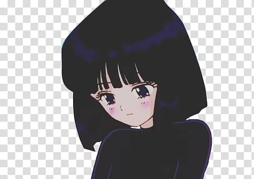 Sailor Moon, black haired female character illustration transparent background PNG clipart