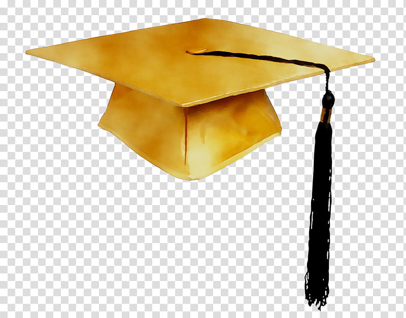 Graduation, Graduation Ceremony, Hat, Square Academic Cap, Academician, Academy, Yellow, Bonnet transparent background PNG clipart