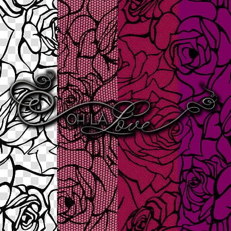 Rose Lace pattern backgrounds, Oh La Love transparent background PNG clipart
