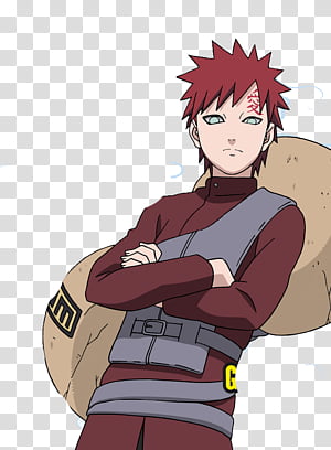 Naruto Shippuden Gaara da areia Kazekage chibi toy cute ilustração artes  gráficas desenho fofinho pack de imagens design png