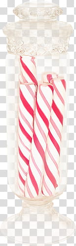 candy canes in jar transparent background PNG clipart