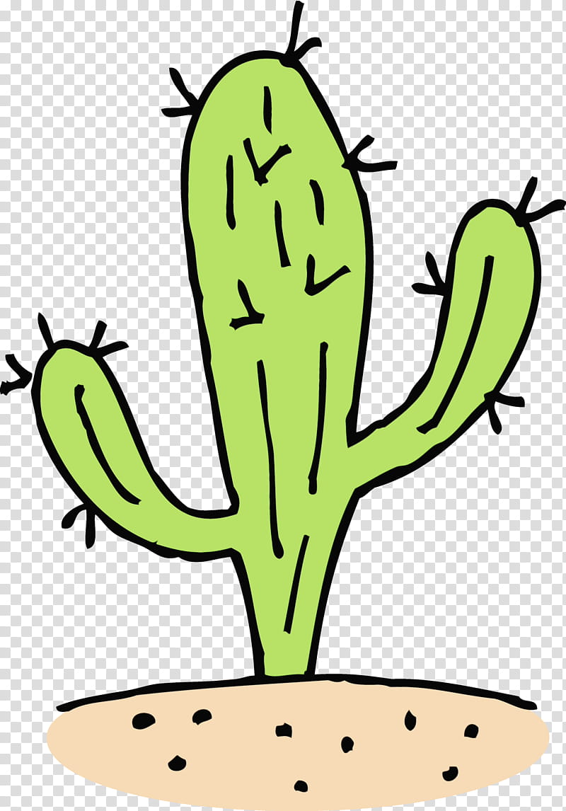 Cactus, Plants, Saguaro, White, Prickly Pear, Black, Succulent Plant, Drawing transparent background PNG clipart