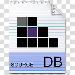 Programming FileTypes, DB icon transparent background PNG clipart
