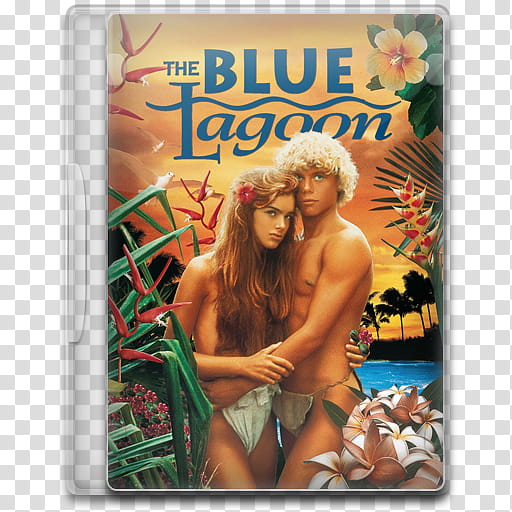 Movie Icon Mega , The Blue Lagoon, The Blue Lagoon DVD case transparent background PNG clipart