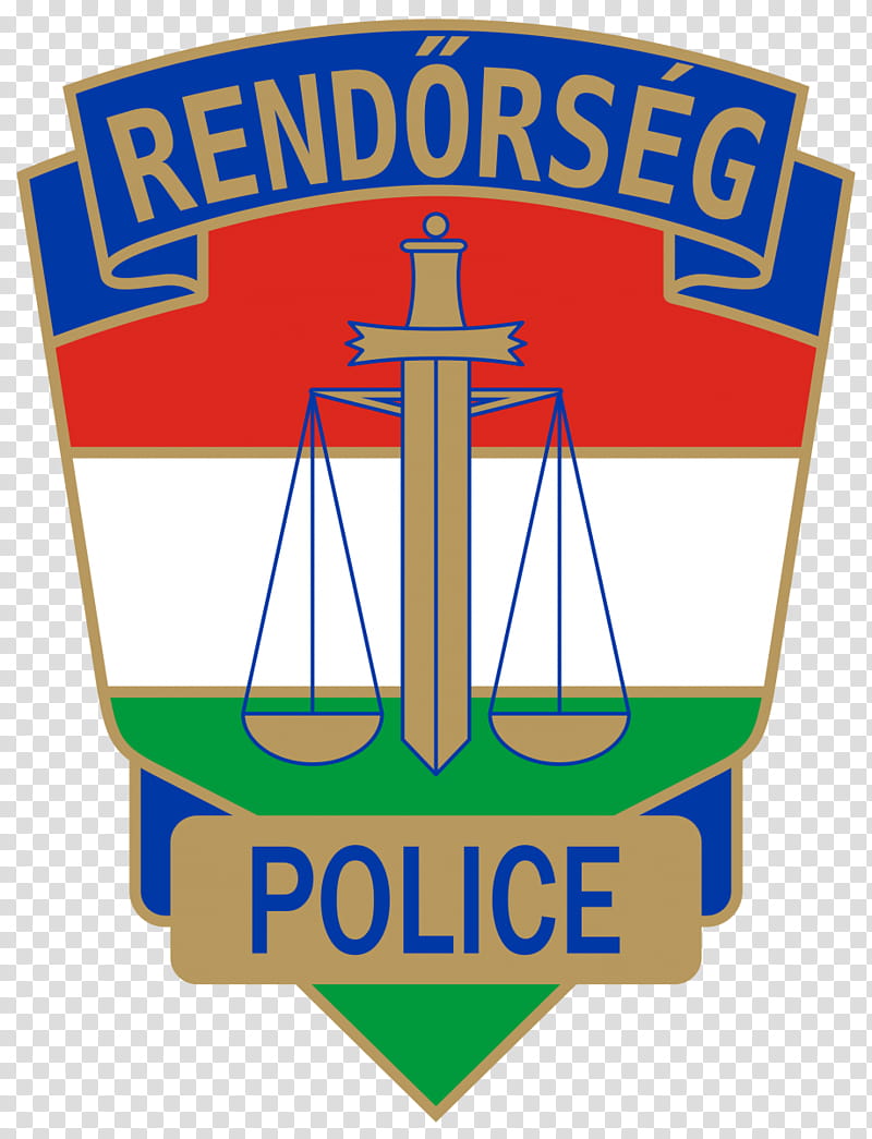 Police, Logo, Badge, Debrecen, Hungary, Signage, Line, Area transparent background PNG clipart