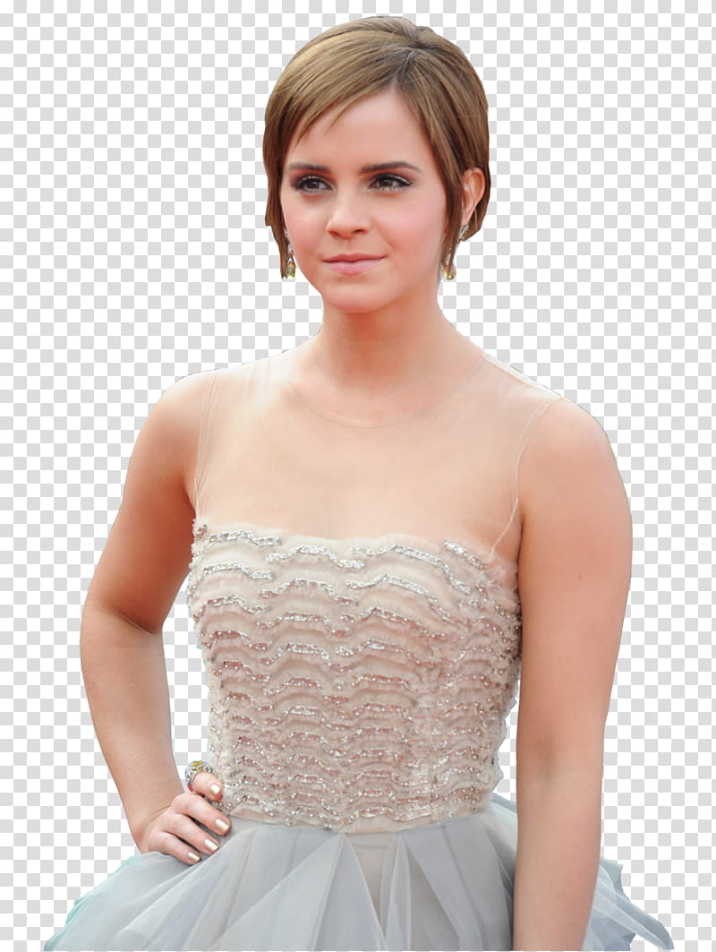 Emma, woman with akimbo gesture transparent background PNG clipart