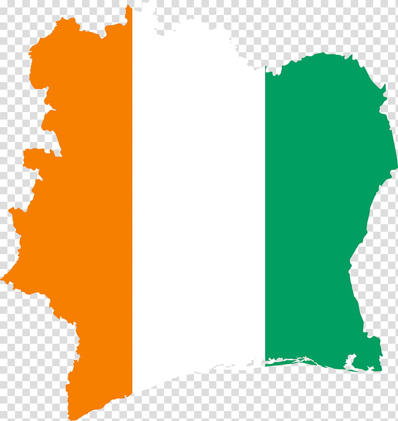 Flag, Flag Of Ivory Coast, Map, Blank Map, Text, Orange, Angle transparent background PNG clipart