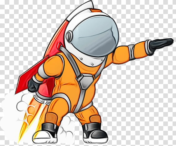 Astronaut, Watercolor, Paint, Wet Ink, Astronaut, Outer Space, Space Suit, Drawing transparent background PNG clipart