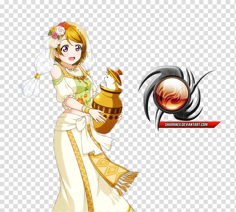 Love live Hanayo cute arabian clothes render transparent background PNG clipart