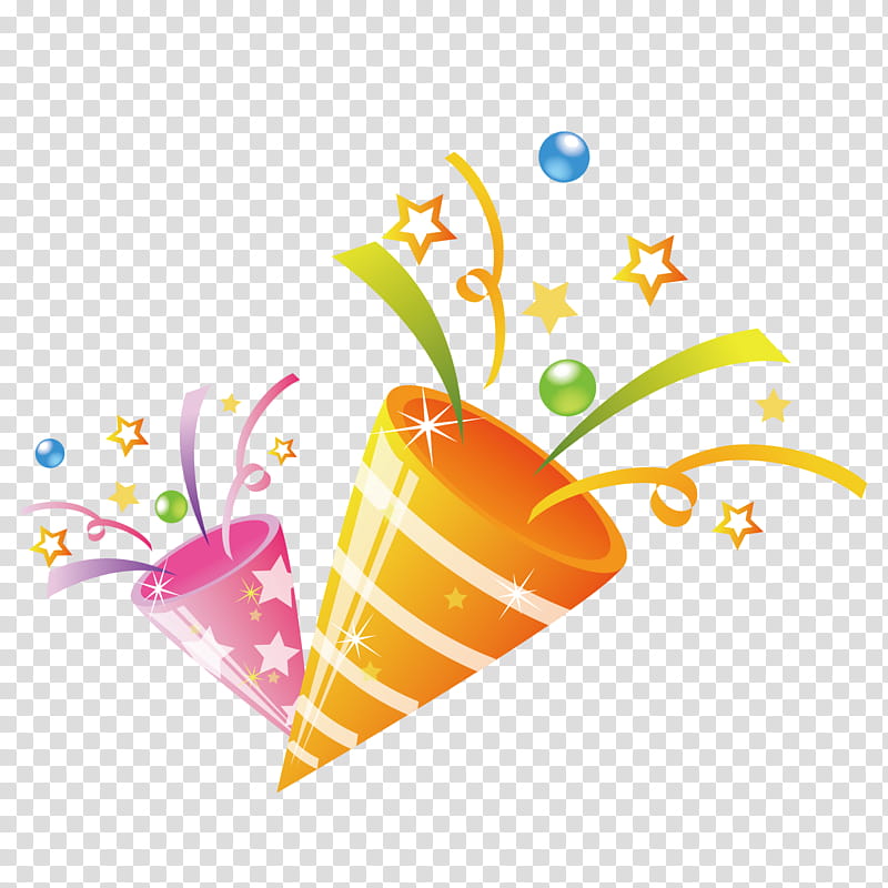 New Year Party, Party Popper, Birthday
, Party Horn, Confetti, Carnival, Fireworks transparent background PNG clipart