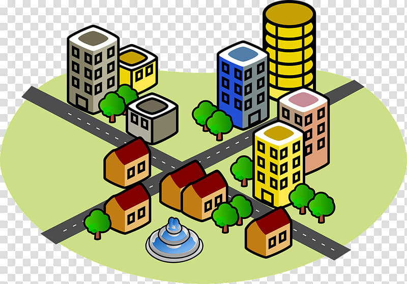 human settlement games real estate urban design city transparent background PNG clipart
