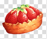 sweets  s, strawberry pie illustration transparent background PNG clipart