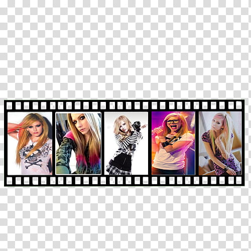 Cinta de Cine Avril Lavigne transparent background PNG clipart