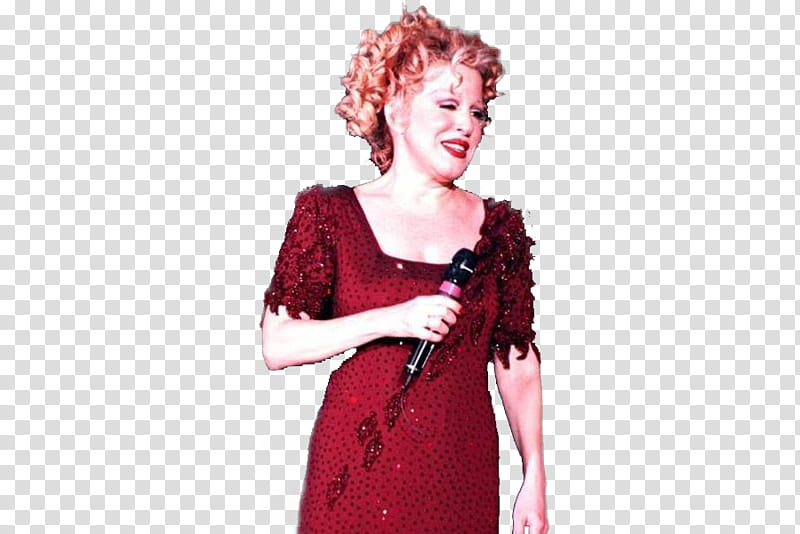 Bette Midler transparent background PNG clipart