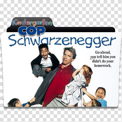 Epic  Movie Folder Icon Vol , Kindergarten Cop transparent background PNG clipart