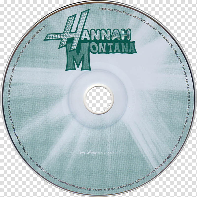 Hannah Montana, Hannah Montana disc transparent background PNG clipart
