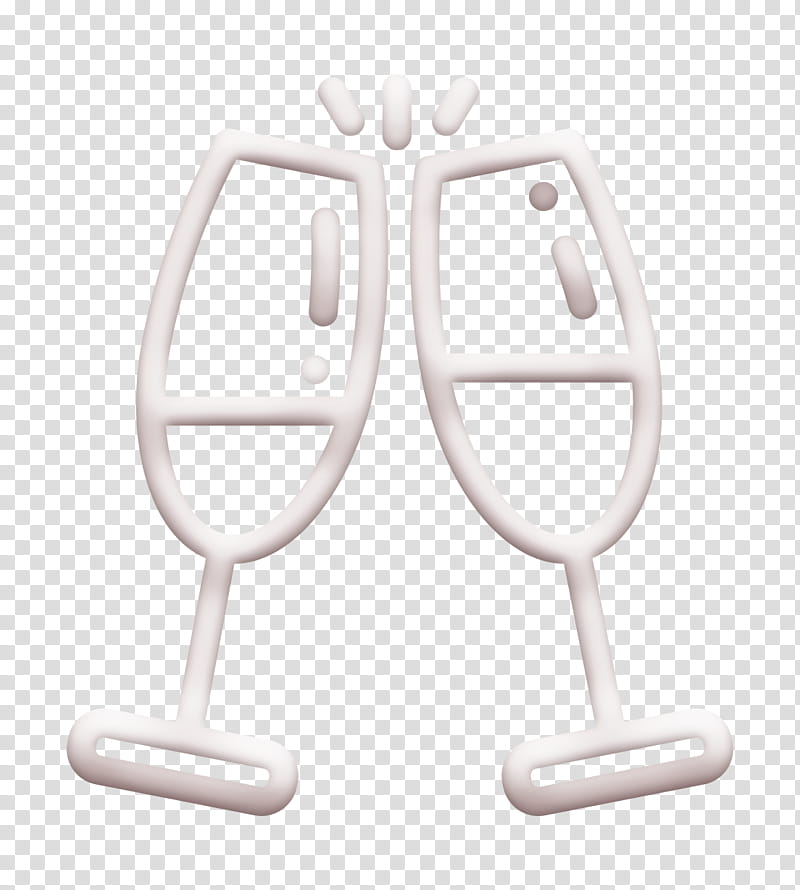 Drink icon Party and Celebration icon Champagne glass icon, Text, Logo, Symbol transparent background PNG clipart