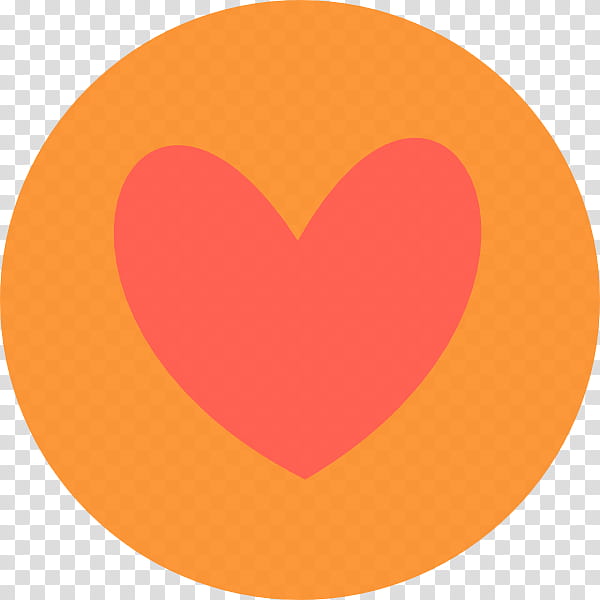 Love Background Heart, M095, Orange Sa, Yellow, Peach, Circle transparent background PNG clipart