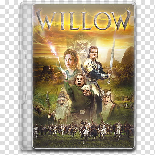 Movie Icon , Willow, Willow DVD case transparent background PNG clipart