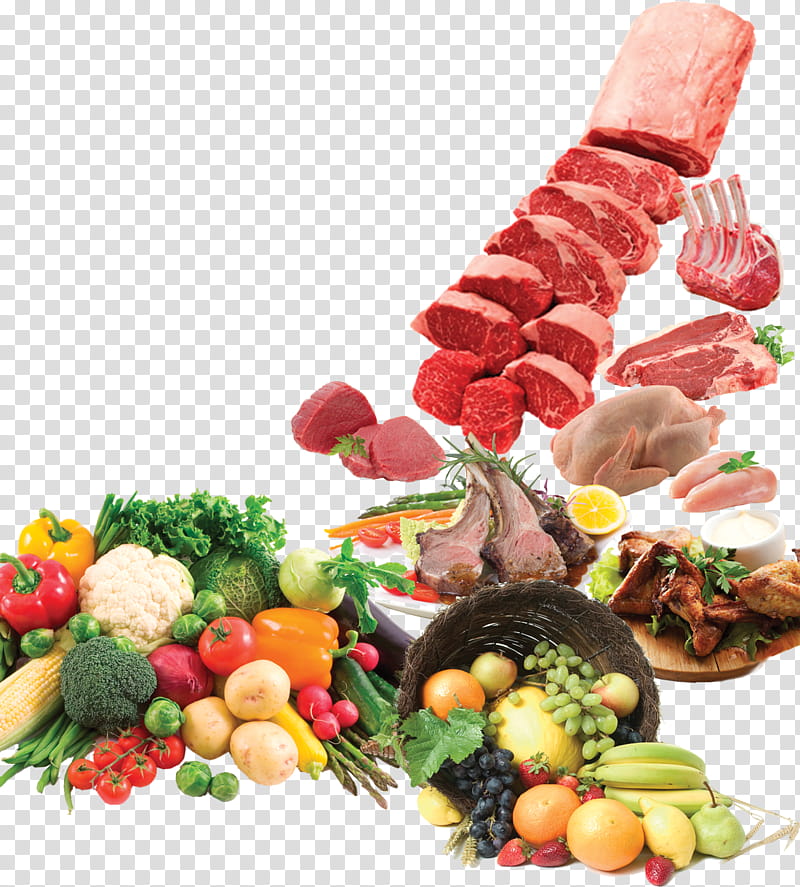Supermarket, Vegetable, Fruit, Meat, Food, Fish, Beef, Vegetarian Cuisine transparent background PNG clipart