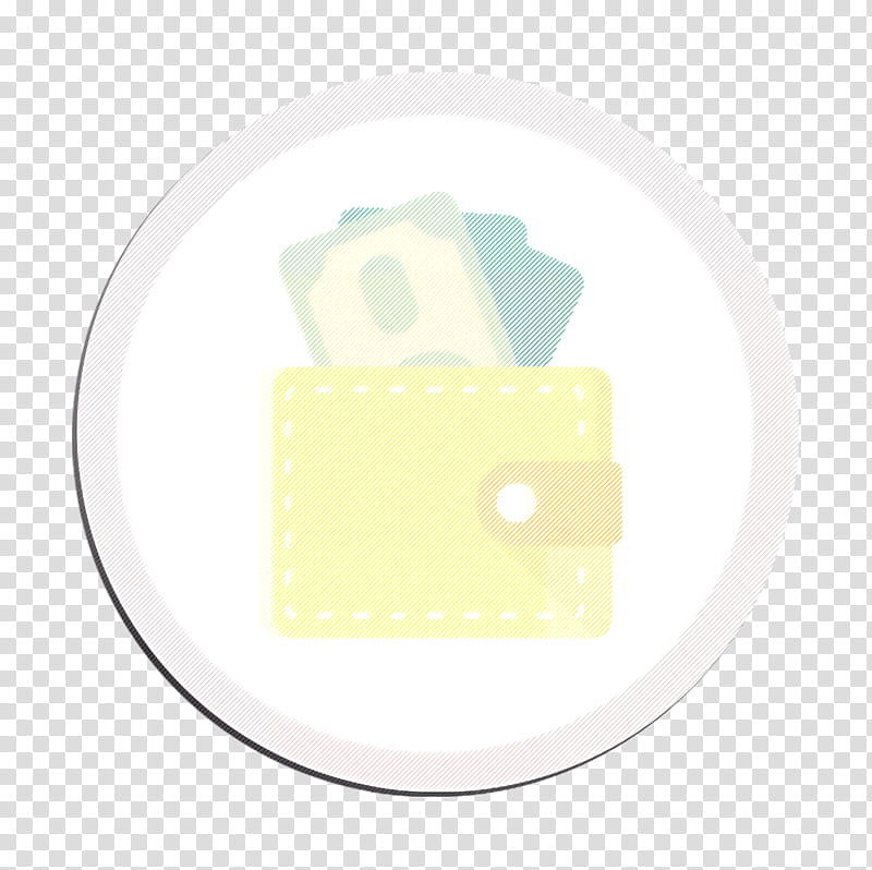 dollars icon finance icon money icon, Pay Icon, Purse Icon, Wallet Icon, White, Yellow, Green, Circle transparent background PNG clipart