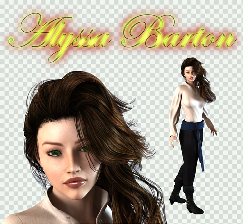Alyssa Barton profile transparent background PNG clipart