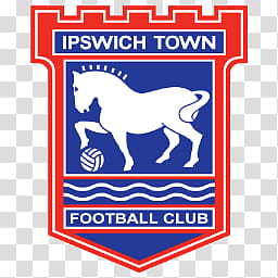 Team Logos, IPSWICH Town Football Club logo transparent background PNG clipart