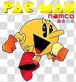 Pixel Quickie, Namco Pac-Man transparent background PNG clipart