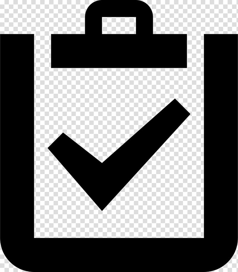 Black Check Mark, Clipboard, Symbol, Editing, Black And White
, Text, Line, Angle transparent background PNG clipart