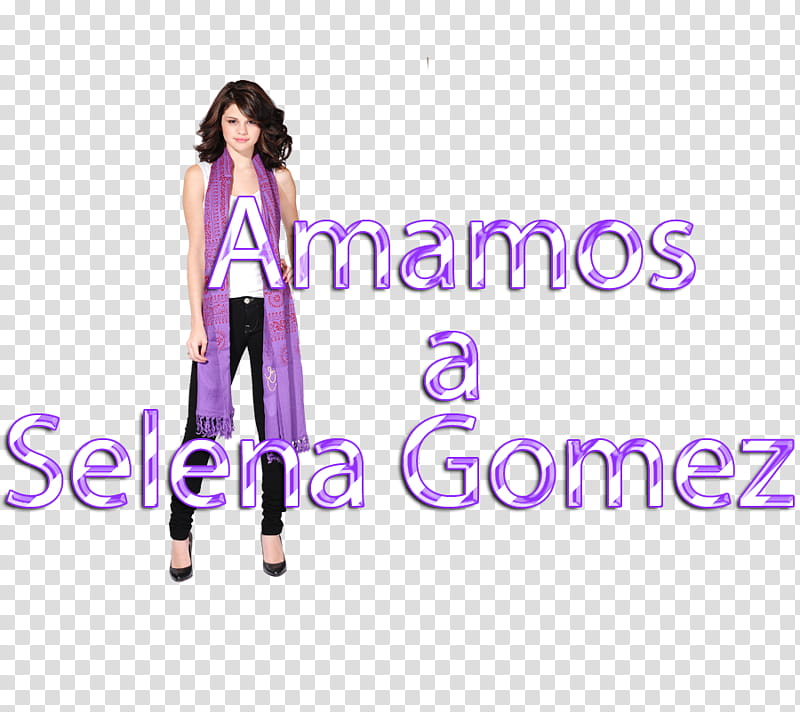 Amamos a Selena Gomez transparent background PNG clipart