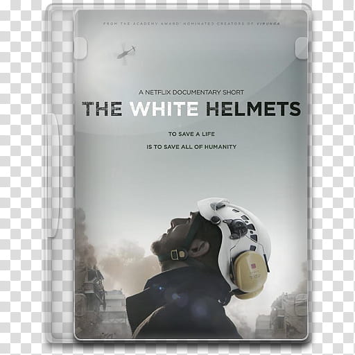 Movie Icon Mega , The White Helmets, The White Helmets DVD case icon transparent background PNG clipart