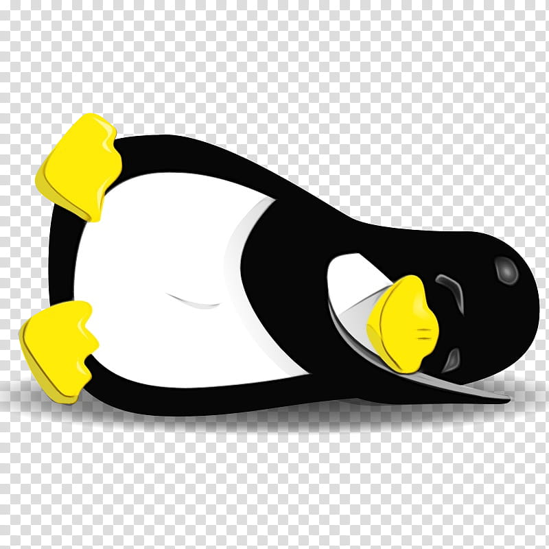 Penguin, Watercolor, Paint, Wet Ink, Flightless Bird, Yellow, Emperor Penguin, King Penguin transparent background PNG clipart
