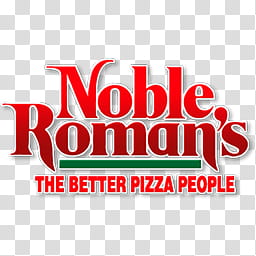 Pizza Parlor Americana, Noble Roman's logo transparent background PNG clipart