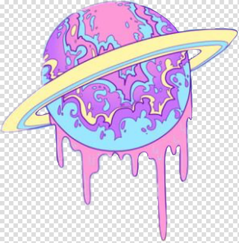 Earth Cartoon Drawing, Pastel, Planet, Watercolor Painting, Saturn, Purple, Violet, Pink transparent background PNG clipart