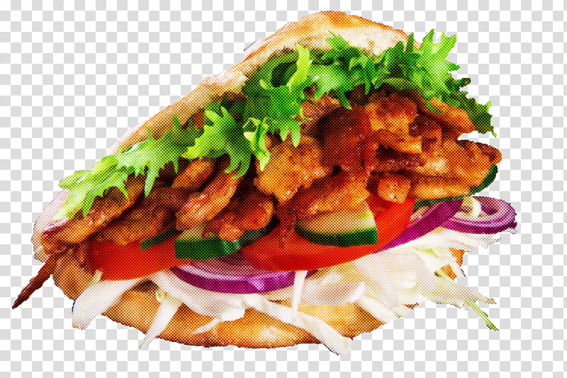 dish food cuisine fast food ingredient, Junk Food, Gyro, Doner Kebab, Staple Food, Street Food transparent background PNG clipart