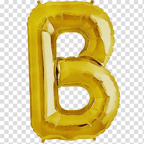 Birthday Balloon, Northstar Balloons, Anagram Gold Letter Balloon, Foil Mylar Balloon, Northstar Balloons Foil Balloon Number, Mayflower Gold Letter, Gold Letter B Balloon, BoPET transparent background PNG clipart