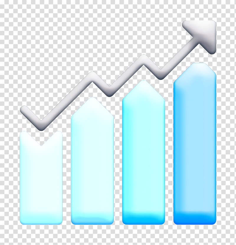 Profit icon Bar chart icon Business Charts and Diagrams icon, Blue, White, Text, Green, Red, Line, Azure transparent background PNG clipart