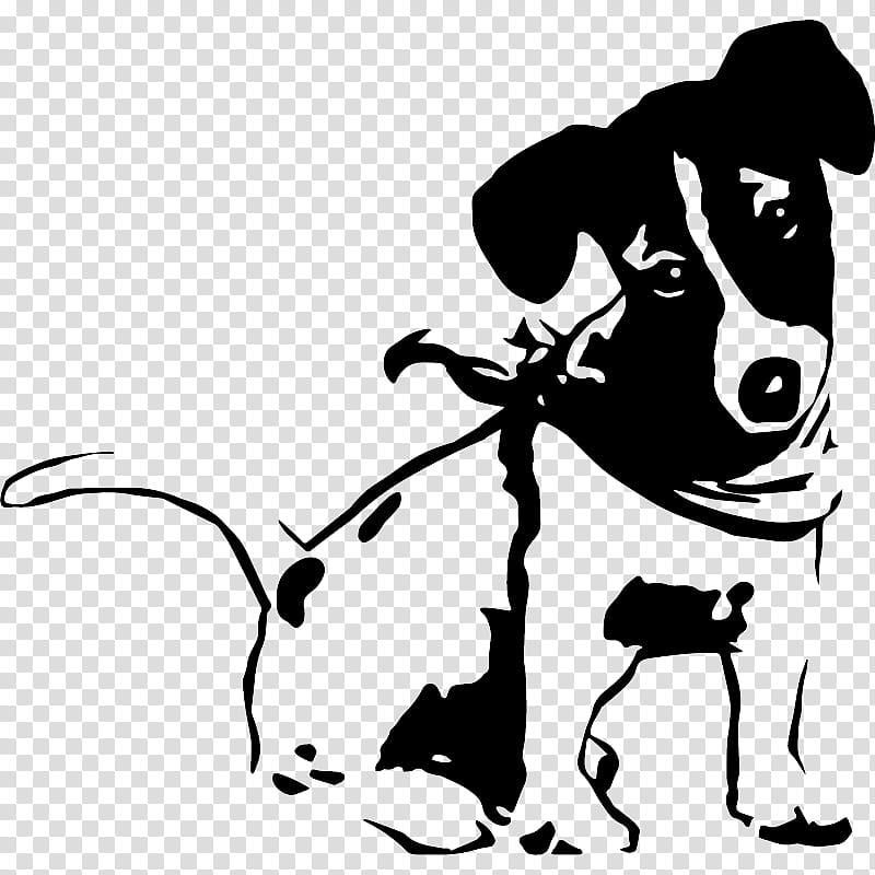 Love Black And White, Jack Russell Terrier, Sticker, Wall Decal, Mural, Animal, Adhesive, Interior Design Services transparent background PNG clipart