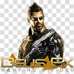 Deus Ex Mankind Divided ICON UPDATED , DEMD- transparent background PNG clipart