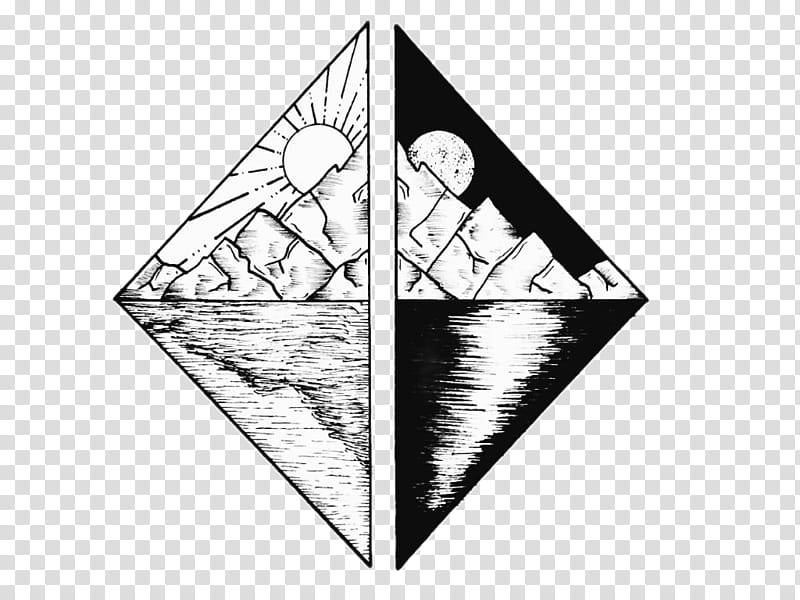 How to draw mountains Well this is how I draw mountains Begin with basic  bottomless triangles and work left to right Over lap  Instagram