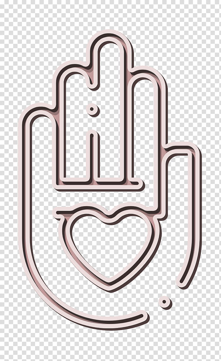 Heart icon Hand icon Esoteric icon, Finger, Lock, Padlock transparent background PNG clipart