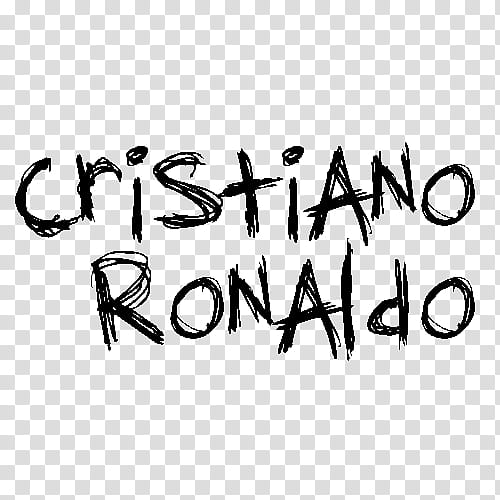 Cristiano Ronaldo Textos transparent background PNG clipart