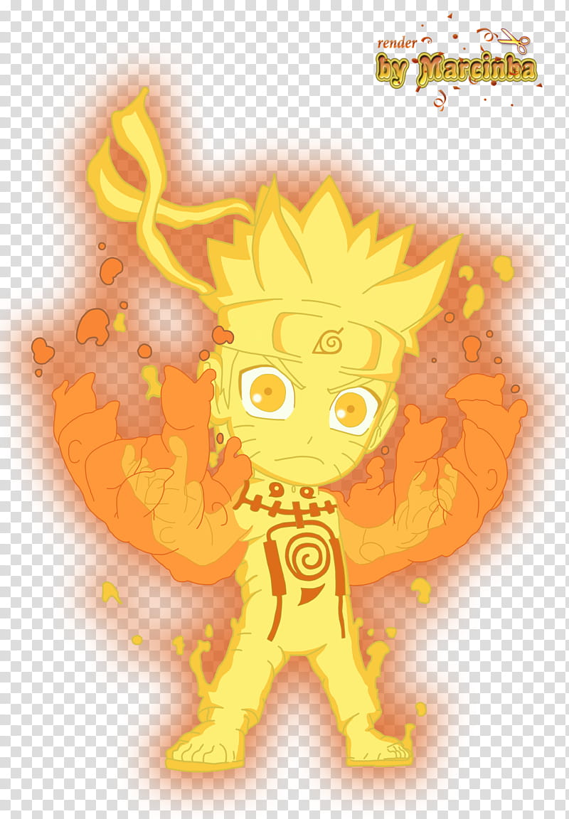 Chibi Naruto Rikudou, Naruto character illustration transparent background PNG clipart