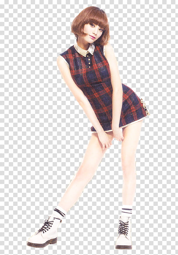 Orange Caramel, woman standing posing for transparent background PNG clipart