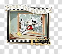 Disney s, Thru The Mirror poster transparent background PNG clipart