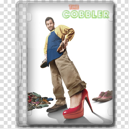 the BIG Movie Icon Collection C, The Cobbler, closed The Cobbler DVD case transparent background PNG clipart
