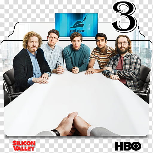 Silicon Valley series and season folder icon, Silicon Valley S ( transparent background PNG clipart