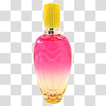glamour ico and icons , , pink and yellow fragrance bottle transparent background PNG clipart