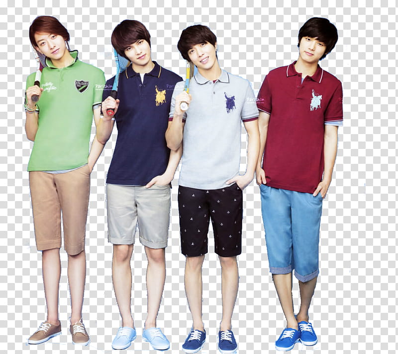 Cnblue, four men standing beside each other transparent background PNG clipart